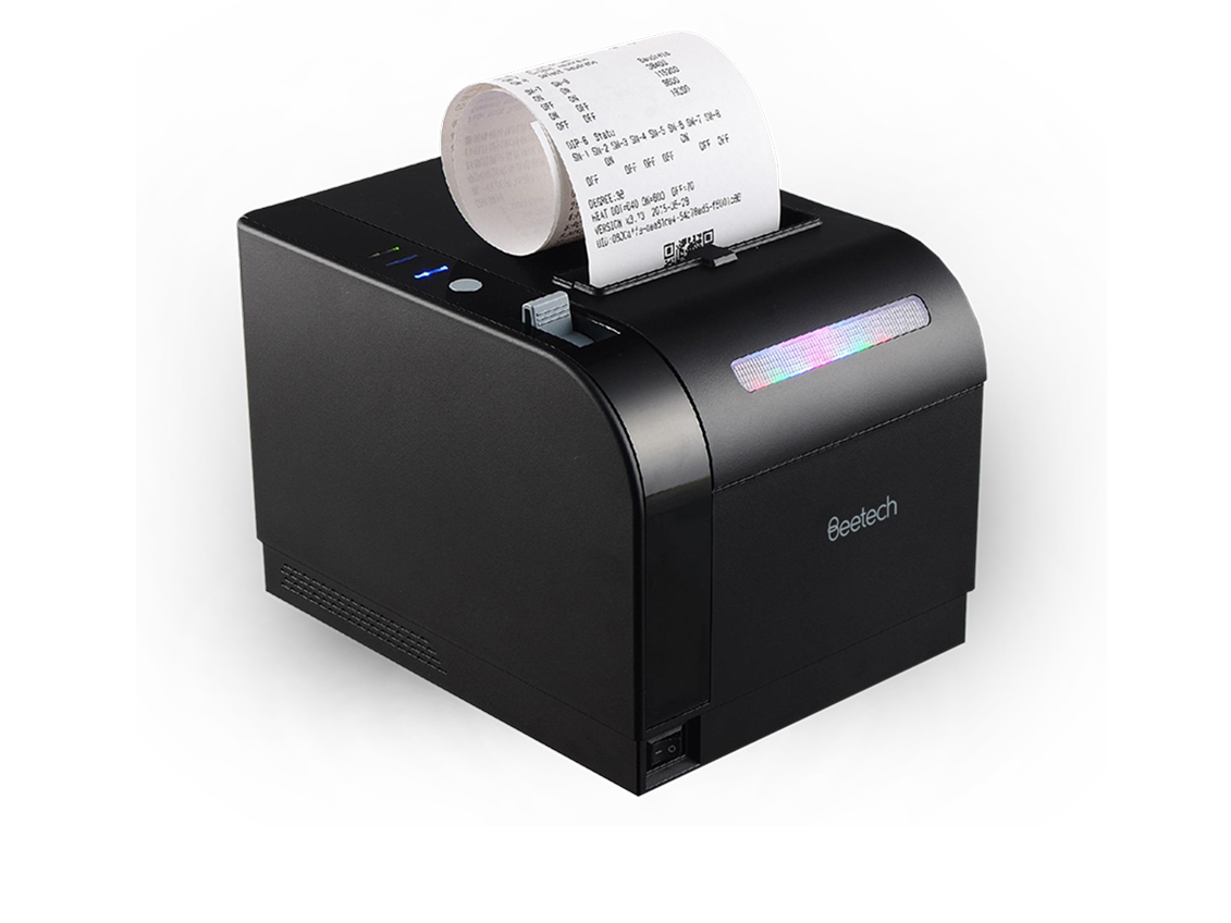 Cash Register with sleek dual screen system
